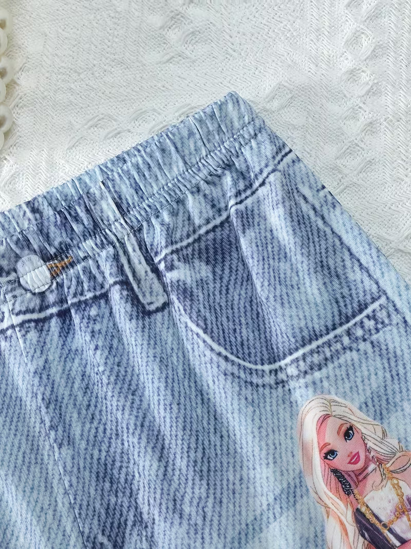 Conjunto de 2 Piezas con Hombros Descubiertos para