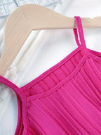 Conjunto de Dos Piezas Plisado para Niña