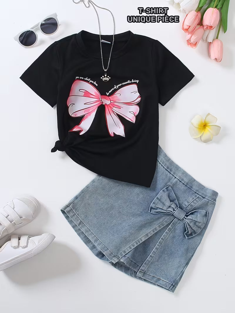 La camiseta con lazo que tu pequeña amará