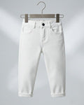 Pantalón Vaquero Blanco Esencial  Estilo Cómodo y Atemporal