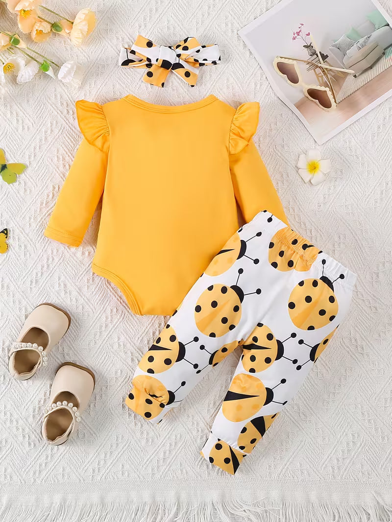 Dulce Mariquita: El Conjunto más Tierno para tu Bebé