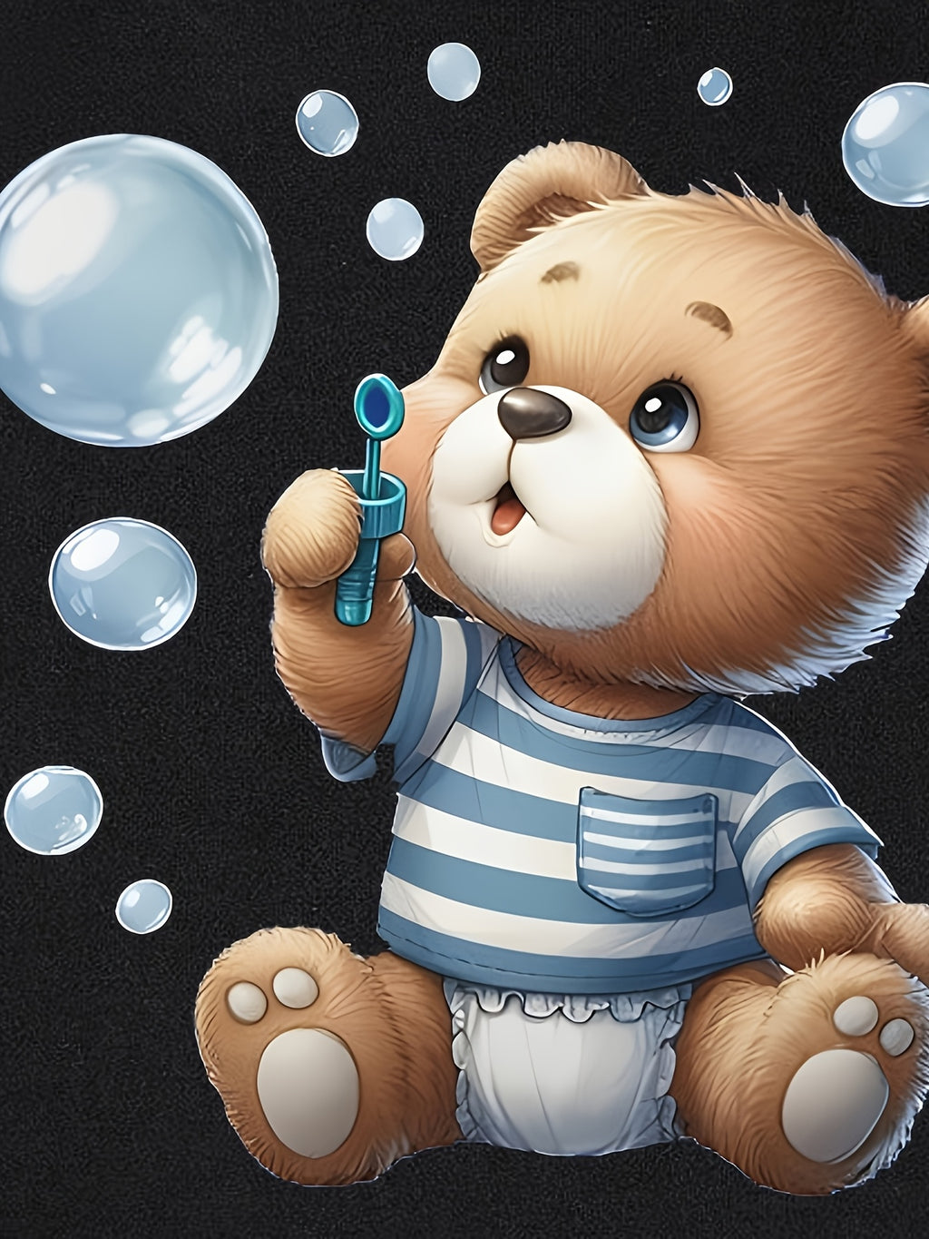 Mameluco de Oso Burbujas