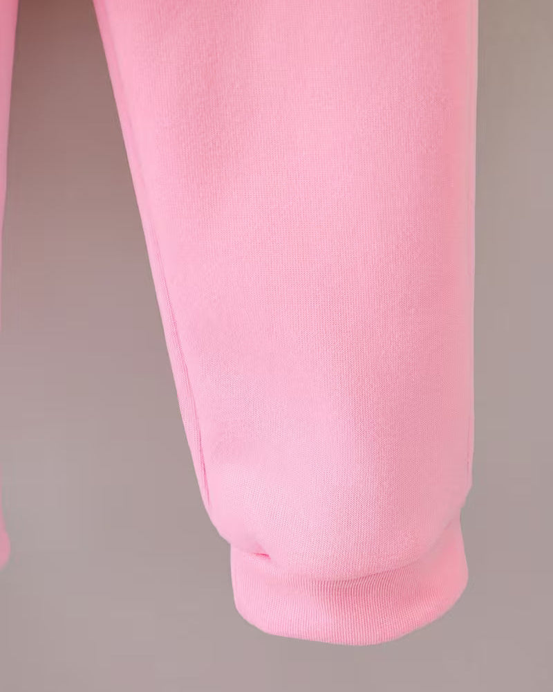 Conjunto niña 2 piezas sudadera con capucha y pantalón deportivo a juego para ropa niña en España