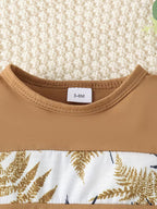 Aventura Tropical: Confort y Estilo Natural para tu Pequeño