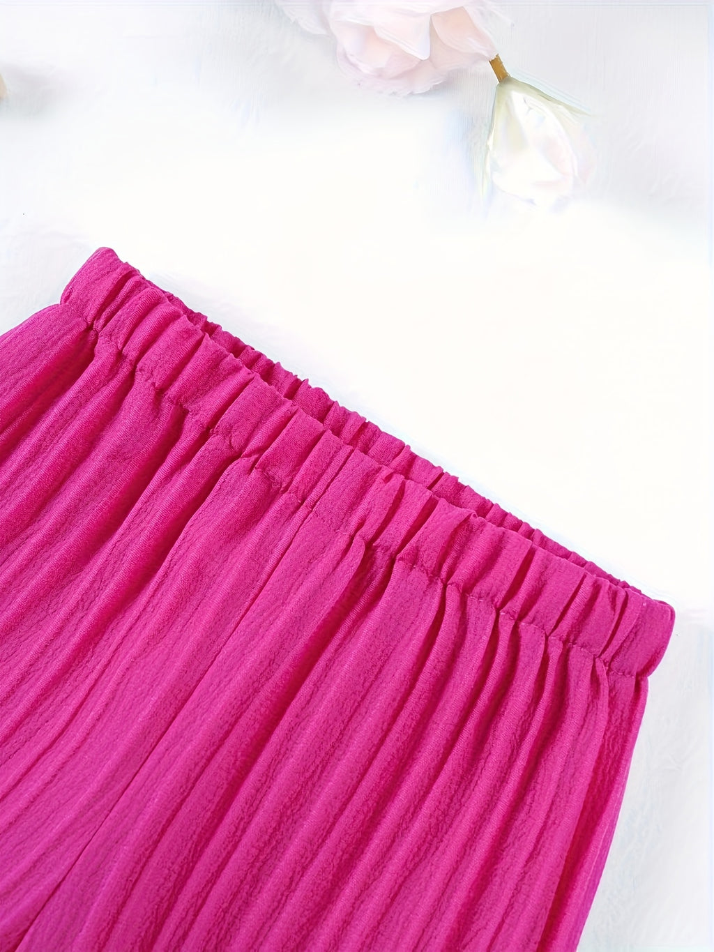 Conjunto de Dos Piezas Plisado para Niña