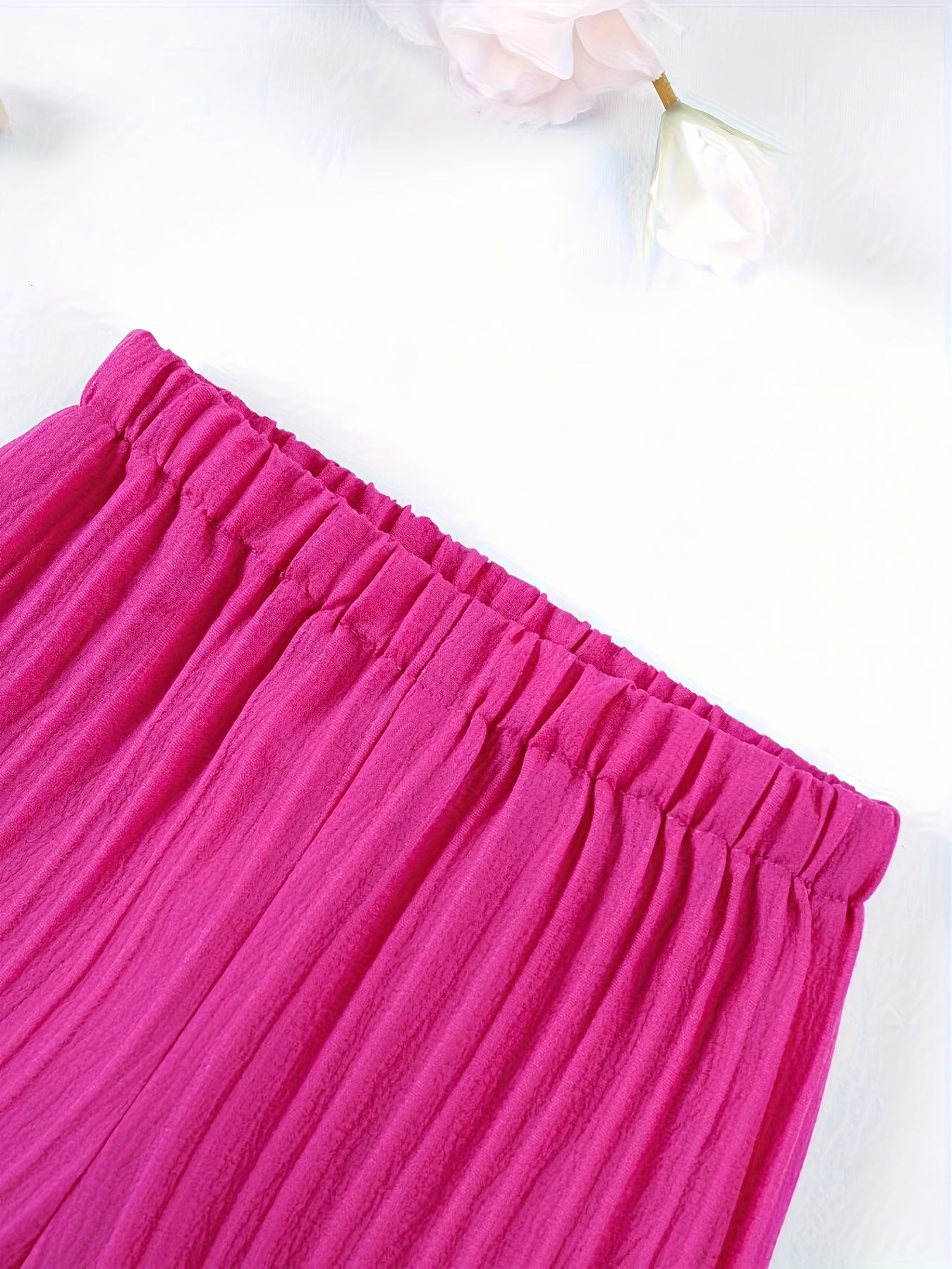 Conjunto de Dos Piezas Plisado para Niña