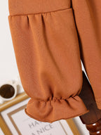 Conjunto Moderno de Algodón con Detalles de Lazos