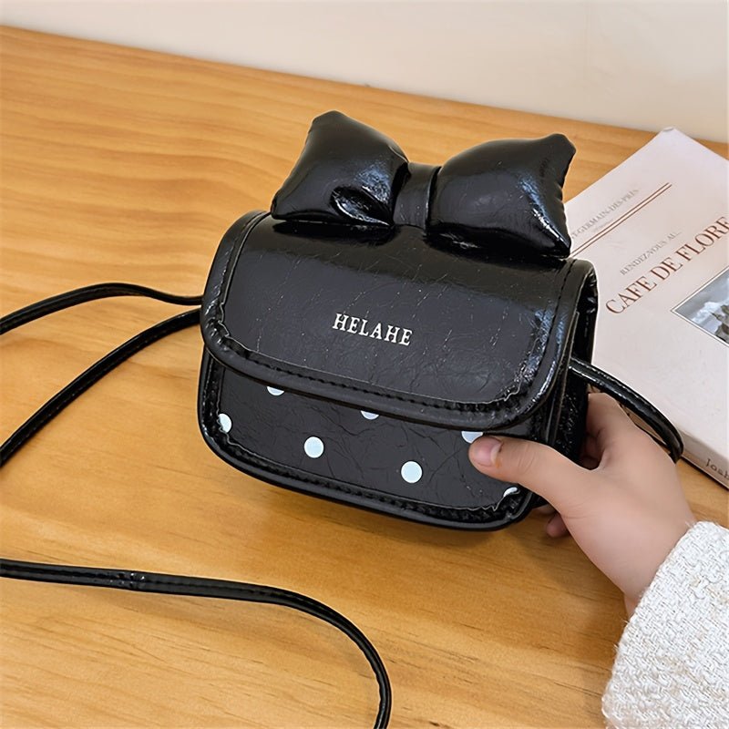 Bolsitas para niñas con lazo y estampado de lunares – Diseño moderno y divertido