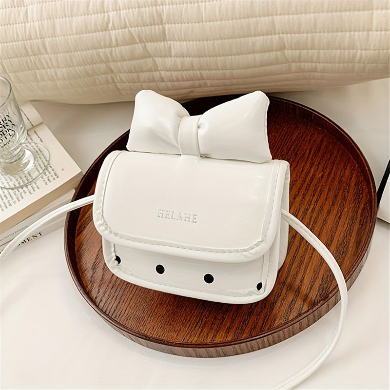 Bolsitas para niñas con lazo y estampado de lunares – Diseño moderno y divertido