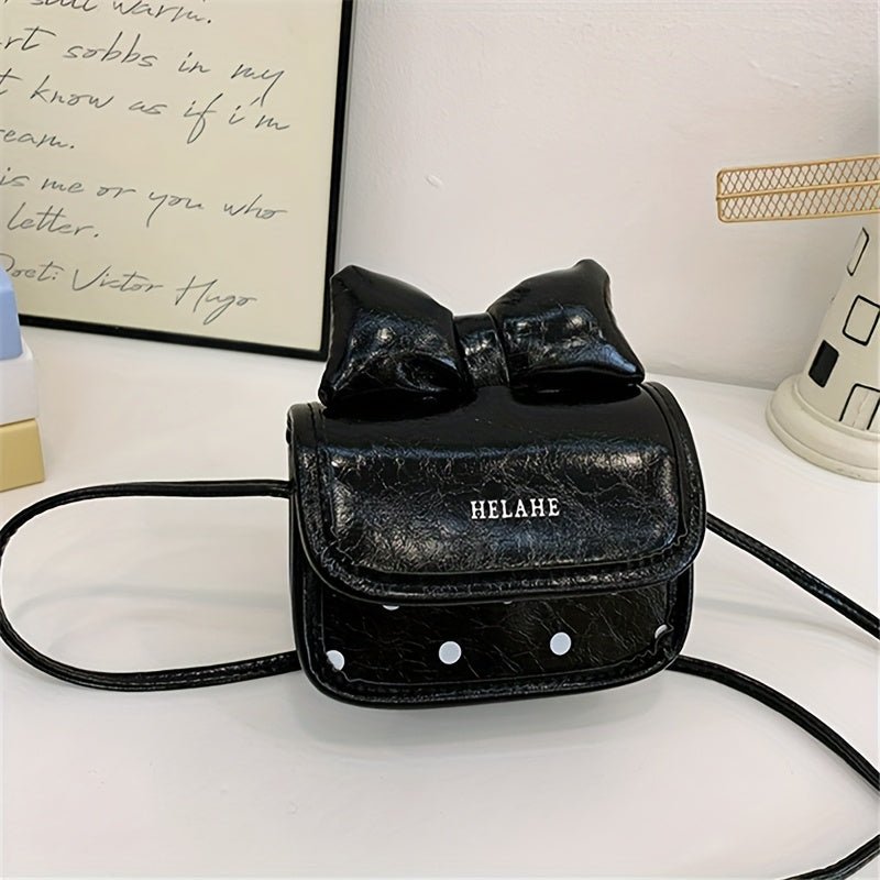 Bolsitas para niñas con lazo y estampado de lunares – Diseño moderno y divertido