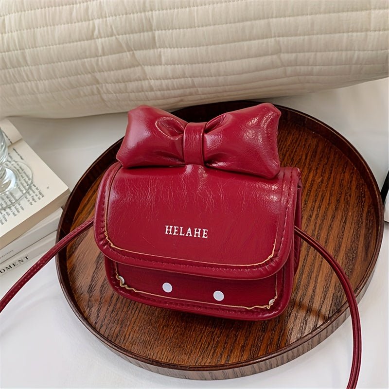 Bolsitas para niñas con lazo y estampado de lunares – Diseño moderno y divertido