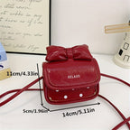 Bolsitas para niñas con lazo y estampado de lunares – Diseño moderno y divertido