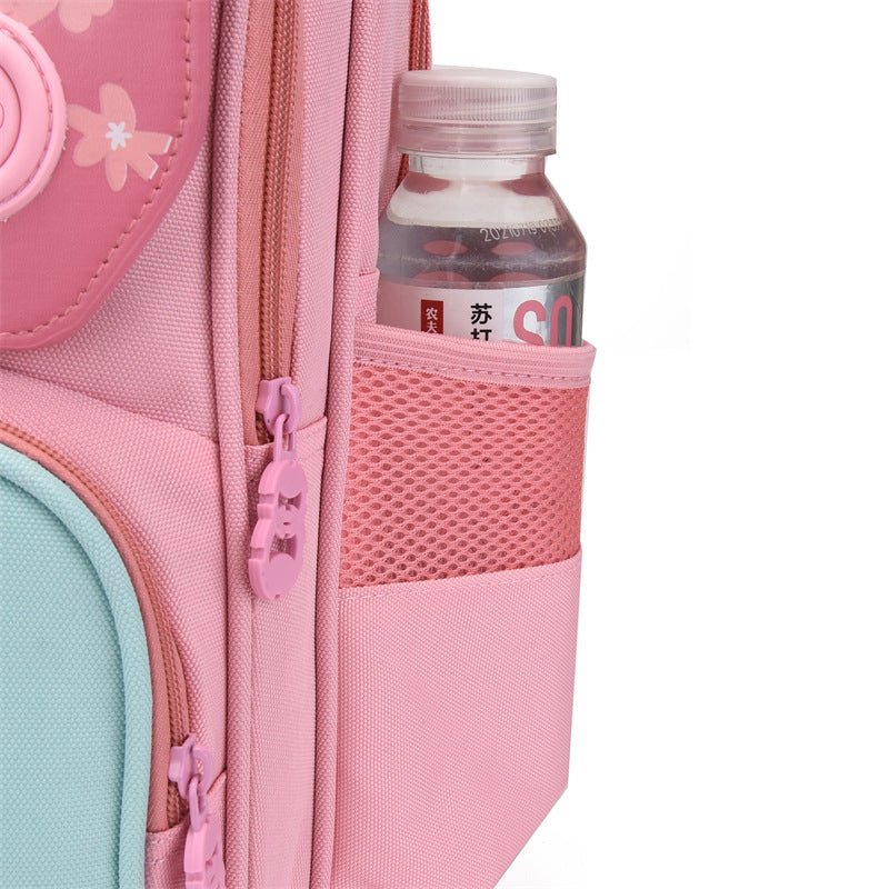 Mochila escolar infantil con estampados de caricaturas – ligera y divertida