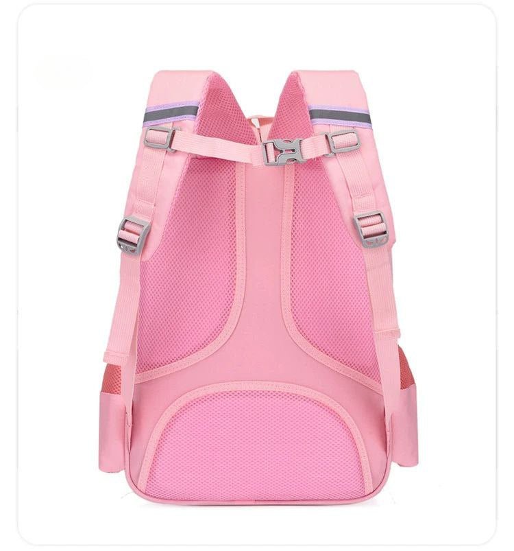 Mochila escolar infantil con estampados de caricaturas – ligera y divertida