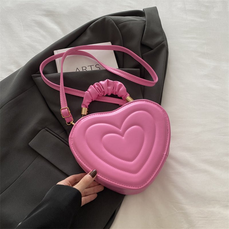 Bolso de mano para niñas de 14-15 años en forma de corazón – Gran tamaño y diseño moderno