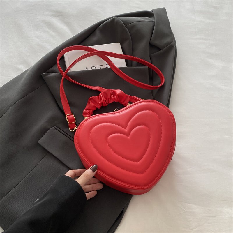 Bolso de mano para niñas de 14-15 años en forma de corazón – Gran tamaño y diseño moderno