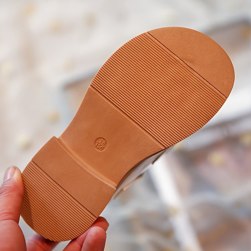 Zapato brillante para niñas con lazo elegante en España