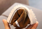 suela zapatos de invierno cálidos para niños