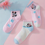 Calcetines de Minnie Mouse para niñas – 5 diseños diferentes