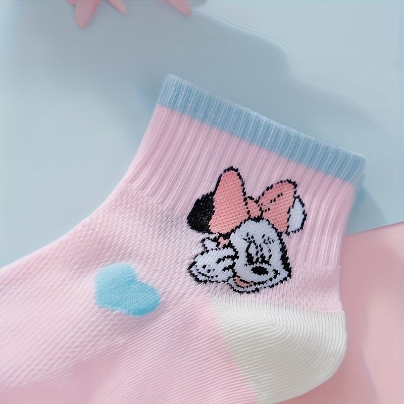 Calcetines de Minnie Mouse para niñas – 5 diseños diferentes
