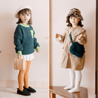 Calcetines largos de algodón para niña con flores bordadas de todas las edades  en España