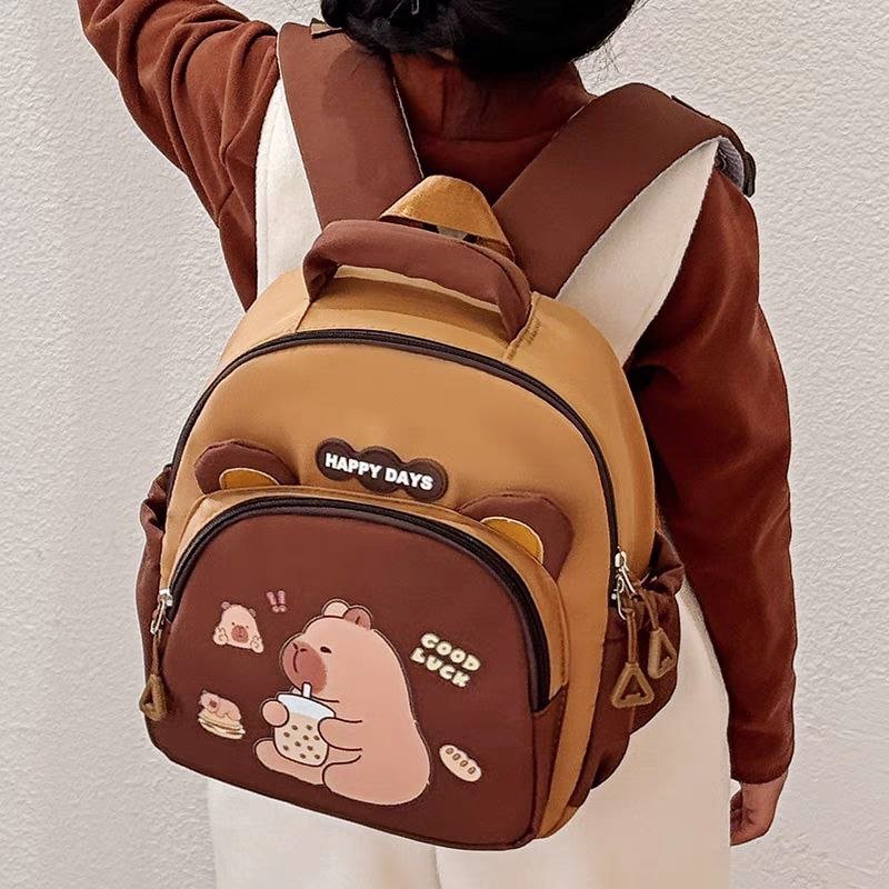 Mochila escolar “La Crèche Bébé” con estampado de osito