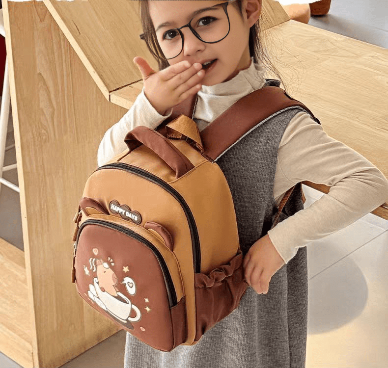 Mochila escolar “La Crèche Bébé” con estampado de osito