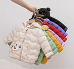 Abrigo de invierno cálido para niños.