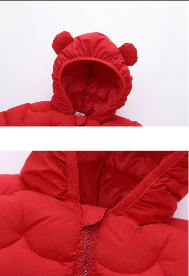 Abrigo de invierno cálido para niños.