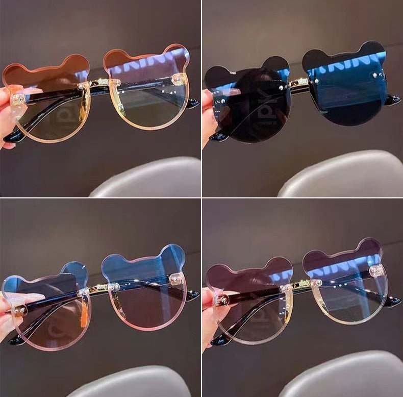 Gafas de sol para niños con diseño de oso