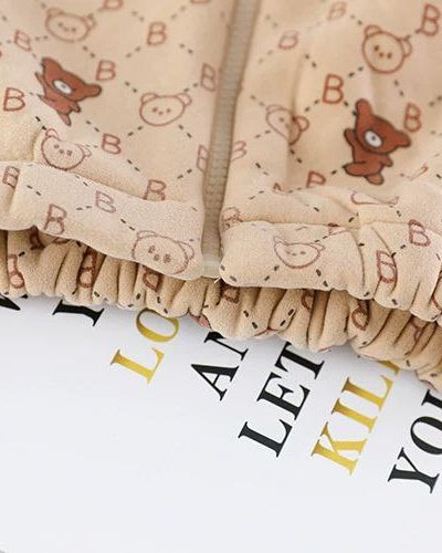 Conjunto de invierno niño 2 piezas chaqueta con cremallera y pantalón deportivo Lucky Bear en España