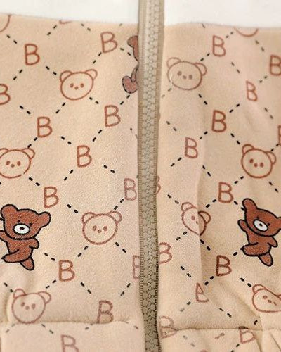 Conjunto de invierno niño 2 piezas chaqueta con cremallera y pantalón deportivo Lucky Bear en España