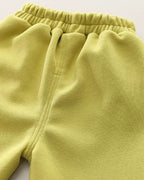 Conjunto infantil de chándal bebé 2 piezas: chaqueta con capucha y pantalón con estampado de osito para otoño invierno en España