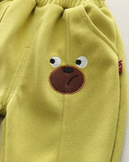 Conjunto infantil de chándal bebé 2 piezas: chaqueta con capucha y pantalón con estampado de osito para otoño invierno en España
