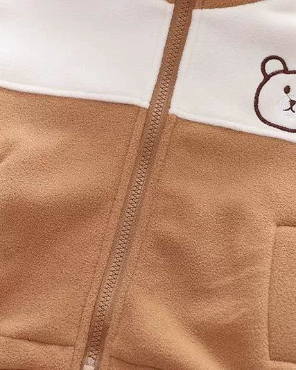 Conjunto ropa bebé invierno 2 piezas: chaqueta y pantalón con bolso pequeño tipo peluche  conjunto niño invierno en España