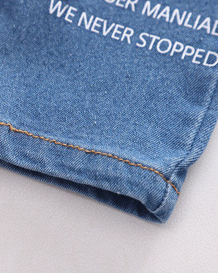 Conjunto niño verano camisa manga corta y pantalón vaquero infantil en España