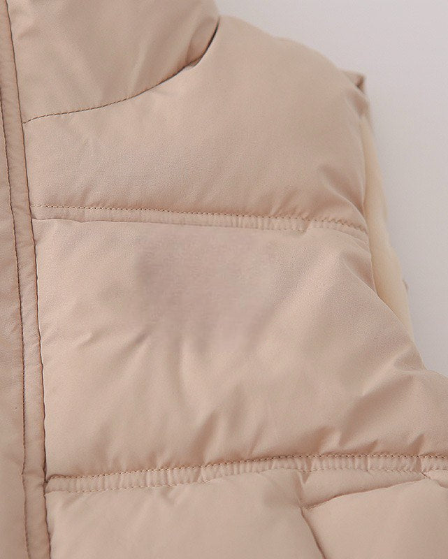 Conjunto niña invierno 2 piezas chaqueta acolchada y pantalón de algodón rosa en España