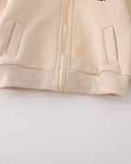 Conjunto niña invierno 2 piezas chaqueta acolchada y pantalón de algodón rosa en España