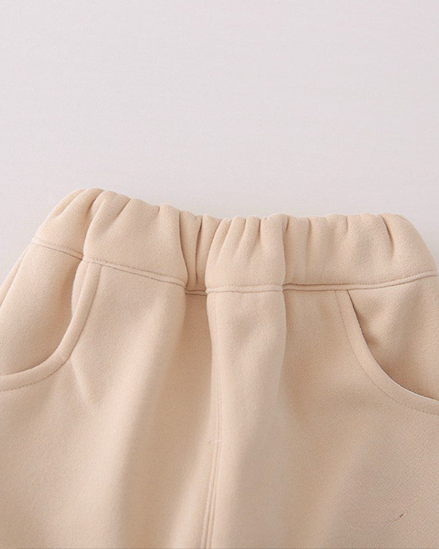 Conjunto niña invierno 2 piezas chaqueta acolchada y pantalón de algodón rosa en España