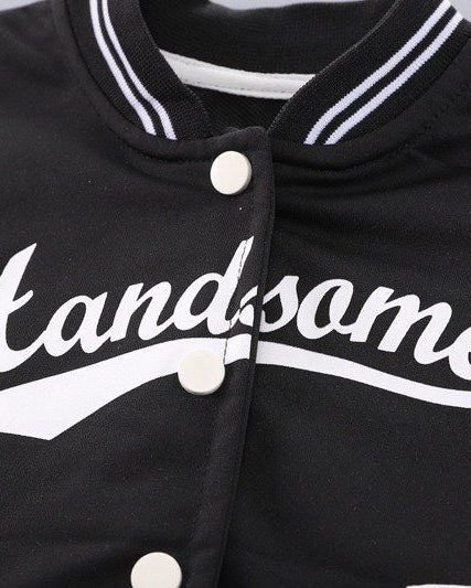 Conjunto deportivo infantil 3 piezas bebé y niño con chaqueta varsity y pantalón cómodo ropa niño en España