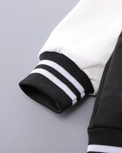 Conjunto deportivo infantil 3 piezas bebé y niño con chaqueta varsity y pantalón cómodo ropa niño en España