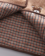 Conjunto bebé invierno 3 piezas ropa bebé invierno chaqueta de felpa, sudadera con capucha y pantalón en España