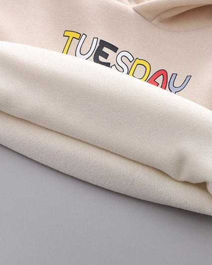 Conjunto bebé invierno 3 piezas ropa bebé invierno chaqueta de felpa, sudadera con capucha y pantalón en España