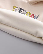 Conjunto bebé invierno 3 piezas ropa bebé invierno chaqueta de felpa, sudadera con capucha y pantalón en España