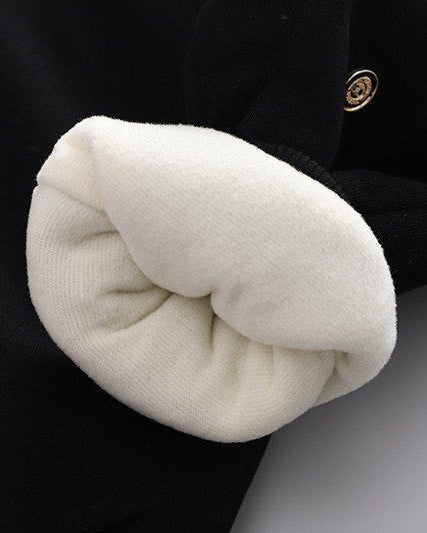 Conjunto bebé invierno 3 piezas ropa bebé invierno chaqueta de felpa, sudadera con capucha y pantalón en España