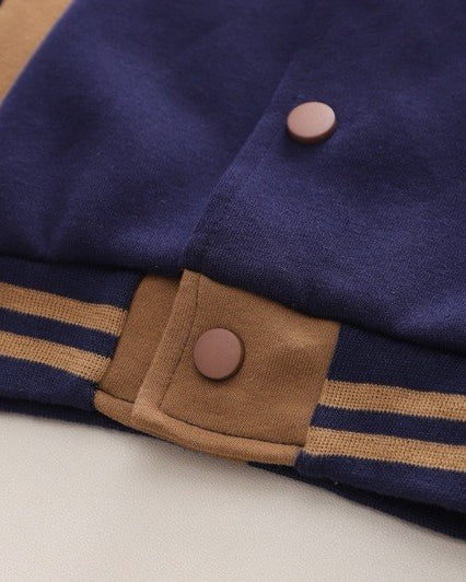 Conjunto deportivo bebé 3 piezas (chaqueta, camiseta interior de algodón y pantalón) con osito | chándal bebé, ropa bebé niño en España