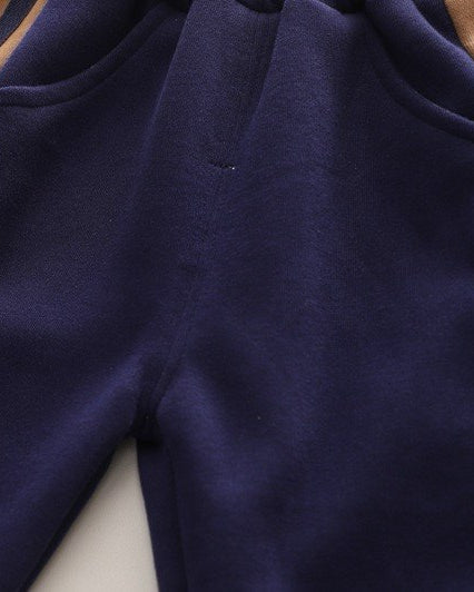 Conjunto deportivo bebé 3 piezas (chaqueta, camiseta interior de algodón y pantalón) con osito | chándal bebé, ropa bebé niño en España