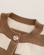 Conjunto bebé niño 3 piezas ropa infantil a rayas con pantalón cargo en España