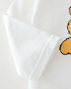 Conjunto bebé 3 piezas con capucha y pantalón vaquero de ositos