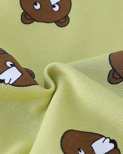 Conjunto bebé 3 piezas con capucha y pantalón vaquero de ositos